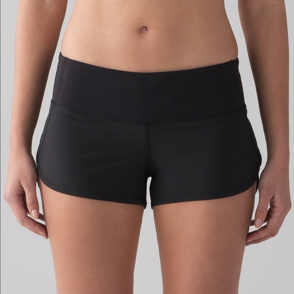 lululemon athletica Pants - Lululemon all black speed shorts! Great condition